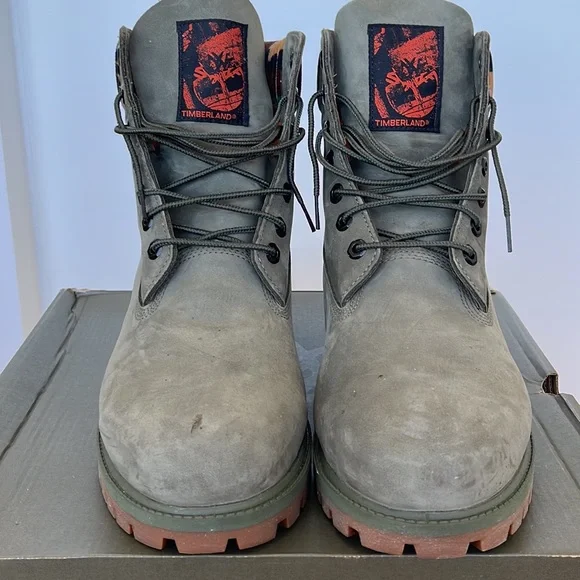 Timberland 6” Premium “Dark Green/Cameo” Men’s Boots